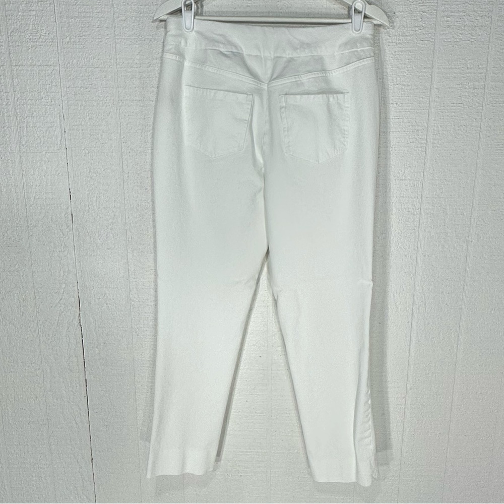 Soft surroundings white pants size M - Picture 3 of 9